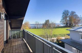 Wohnen mit See- und Bergblick &ndash; gro&szlig;z&uuml;gige Dachgeschosswohnung in Tutzing in Tutzing
