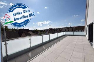 DIETZ: 4-Zimmer-Wohnung mit EINBAUK&Uuml;CHE - Wohnung mit Penthauscharakter im Energiesparhaus! in Elsenfeld
