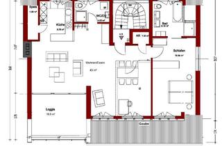 Topzustand, Kernsanierung, Bestlage, modern, individuell, 103,5m&sup2;, EBK, 2,5 Zi., Altdorf in Altdorf bei Nürnberg