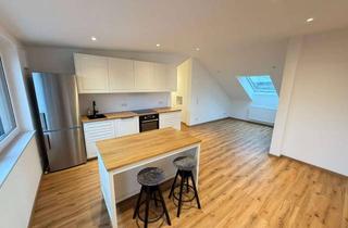 Gro&szlig;z&uuml;gige 3‑Zimmer-Dachgeschosswohnung mit Balkon in Jettingen-Scheppach in Jettingen-Scheppach