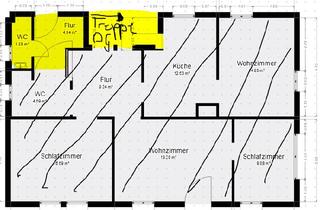Charmante 3-Zimmer Dachgeschosswohnung mit Balkon in Obernburg am Main in Obernburg am Main