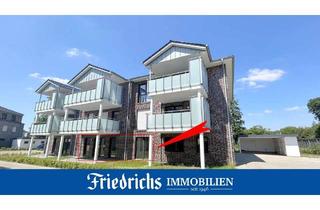 Hochwertige Erdgeschosswohnung mit &uuml;berdachter Terrasse und Gartenanteil sowie ein Stellplatz in Friesoythe