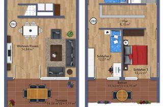 Moderne 4-Zimmer-Wohnung auf zwei Ebenen in Penzberg