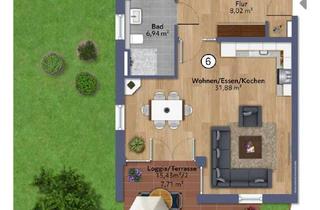 3-Zimmer-Erdgeschosswohnung mit Garten in Penzberg