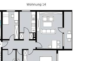 Frisch Sanierte 3-Zimmer-Wohnung mit Balkon in Bad Hersfeld in Bad Hersfeld