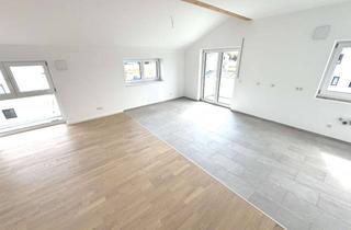ERSTBEZUG! Sonnige und gro&szlig;z&uuml;gige 3-Zimmer-Dachgeschoss-Wohnung mit Balkon und moderner Einbauk&uuml;che! in Kirchheim bei München
