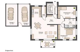 Neubau / Erstbezug &ndash; 3,5-Zimmer-Wohnung mit Balkon in Biberbach bei R&ouml;hrmoos in Röhrmoos