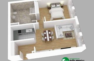 Sch&ouml;ne helle 2 Zimmer Wohnung im Zentrum Wolnzach in Wolnzach