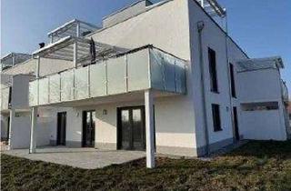 Erstbezug - Gro&szlig;e 4 Zimmer Terassenwohnung mit fast 200 qm eigenem Garten, barrierefrei in Oberndorf am Lech