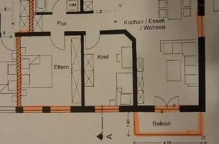 Freundliche 3-Zimmer-Wohnung mit Balkon und EBK in Reichertshofen in Reichertshofen