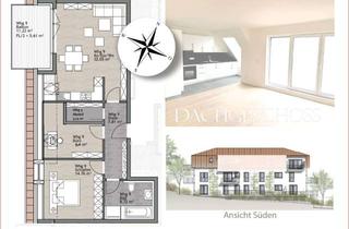 3-Zimmer-Neubau-Wohnung mit S&uuml;dbalkon &amp; Tiefgaragenstellplatz in Pfaffenhofen an der Ilm