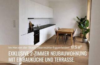 Exklusive 2-Zimmer Neubauwohnung mit Einbauk&uuml;che und Terrasse, ca. 68m2 in Eggenfelden