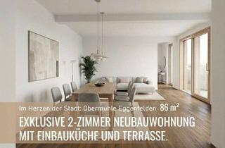 Exklusive 2-Zimmer Neubauwohnung mit Einbauk&uuml;che und Terrasse, 86m2 in Eggenfelden