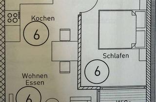 Helle 1,5-Zimmer Wohnung im 1. OG im Zentrum von Donauw&ouml;rth in Donauwörth