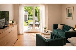 Exklusive m&ouml;blierte Maisonette mit Garten und Stellpl&auml;tzen in Toplage in Ottobrunn in Ottobrunn