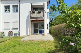 Sonnige 3-Zimmer-Wohnung mit eigenem Garten, Terrasse und zus&auml;tzlichen R&auml;umen im Untergeschoss in Penzberg