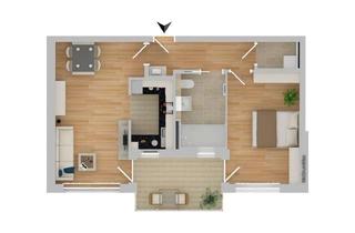 2-Zimmer Wohnung im Betreuten Wohnen in Großmehring