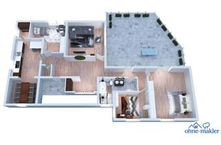 In Renovierung - gro&szlig;z&uuml;gige Erdgeschosswohnung mit gro&szlig;er Terrasse, Platz f&uuml;r Familie &amp; Hund in Brombachtal