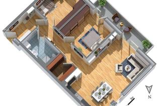 NEUBAU! Gro&szlig;z&uuml;gige 3-Zimmer-Wohnung Kronshagen in Kronshagen