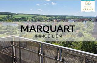 Gro&szlig;z&uuml;gige 2 Zimmer DG mit super Weitblick, Balkon, EBK und Carport in Oberthulba