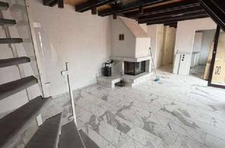 Charmante 4,5-Zi.-Maisonettewhg in Gro&szlig;-Gerau; &uuml;ber 100 m&sup2;, Galerie, Kamin, Balkon, viel Charakter in Groß-Gerau