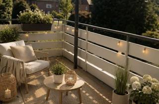 Modernes Wohnen: Sanierte 3,5-Zimmer-Wohnung mit Balkon und Fu&szlig;bodenheizung in Schermbeck
