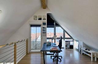 Wohnkomfort auf zwei Ebenen - Maisonette mit Galerie, 3 Balkonen &amp; 3 Stellpl&auml;tzen in Flörsheim am Main