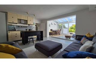 Exklusive 100m&sup2; Terrassenwohnung mit Wintergarten, Gartenanteil &amp; EBK in Gro&szlig;-Bieberau in Groß-Bieberau