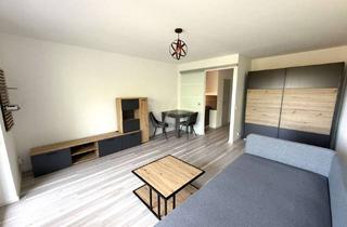 Erstbezug nach Sanierung; M&ouml;bl. 1-Zi.-Apartment in ruhiger Waldrandlage vor den Toren von Frankfurt in Mörfelden-Walldorf