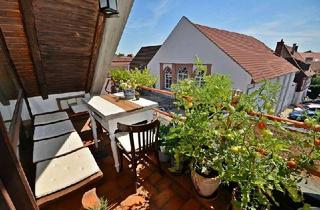 Schnuckelige Dachgeschoss Maisonette Wohnung mit S&uuml;d Balkon in Dieburg