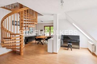 Gro&szlig;z&uuml;&szlig;gig geschnittene Maisonette-Wohnung mit Blick ins Gr&uuml;ne in zentraler Lage in Bad Homburg vor der Höhe