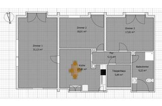 Helle 3 Zimmer-Wohnung in kernsaniertem Zweifamilienhaus in Niedervellmar in Vellmar