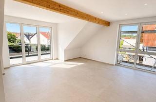 Neubau: Moderne Wohnung mit gro&szlig;em Balkon in Schaafheim