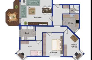4-Zimmer-Wohnung mit Balkon, Stellplatz und G&auml;ste-WC in ruhiger Lage von Bad Homburg-Kirdorf in Bad Homburg vor der Höhe
