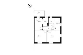 DREI-ZIMMER-WOHNUNG MIT BALKON IM GR&Uuml;NEN ZWISCHEN L&Uuml;DENSCHEID UND ALTENA in Altena