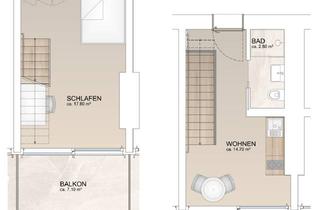 MAISONETTE &ndash; Wohnen auf zwei Ebenen in Metten