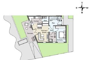 Traumhafte Wohnung mit kleinem Garten, Terrasse und Tiefgarage in Sulzbach am Main