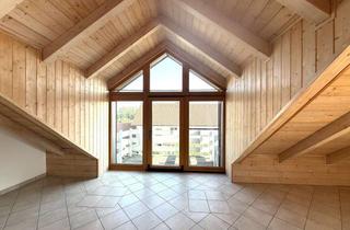 Gro&szlig;z&uuml;gig wohnen im Passivhaus, Maisonette mit Balkon, viel Privatsph&auml;re und niedrigen Energiekosten in Fraunberg