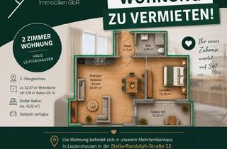 Neues Lebensgefuhl: 2-Zimmer-Wohnung in Leutershausen 53 qm in Leutershausen