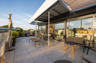 Penthouse mit WOW-Faktor: 122 m&sup2; Luxus, Panorama &amp; Terrasse im Spinnereipark in Kolbermoor