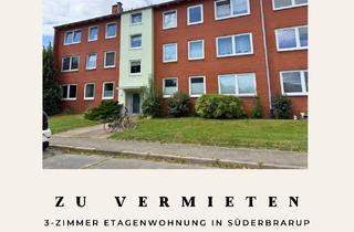 Gem&uuml;tliche 3-Zimmer Wohnung mit Balkon in Süderbrarup