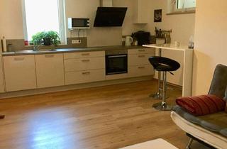 Sch&ouml;ne und neuwertige 2-Raum-Souterrain-Wohnung mit geh. Innenausstattung mit Balkon und EBK in Möttingen