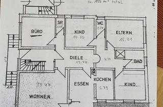 5-Zi.-EG-Wohnung in 2 Familienhaus, Terrasse u. gro&szlig;er Garten in Schwarzach bei Nabburg