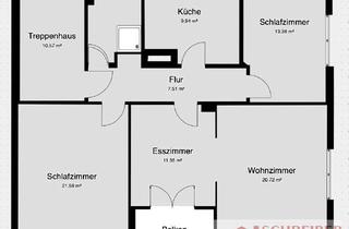 Gro&szlig;z&uuml;gige 3 ZKB Wohnung mit Balkon und Einbauk&uuml;che in einem Zweifamilienhaus zu vermieten in Bad Laasphe