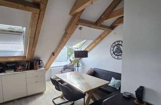Sch&ouml;ne Dachgeschosswohnung mit 3 Zimmern, Einbauk&uuml;che &amp; Teilm&ouml;blierung in Bobingen