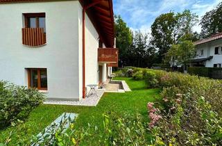 Helle Gartenwohnung - barrierefrei - in fu&szlig;l&auml;ufiger Entfernung zum See in Rottach-Egern