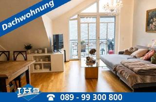 Gro&szlig;z&uuml;gige und sonnige 3-Zimmer-Dachwohnung mit 2 Balkonen in Heimstetten in Kirchheim bei München