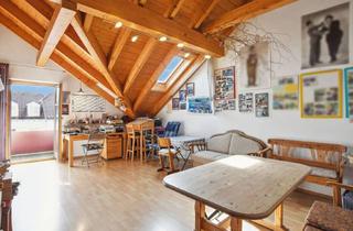 Wundersch&ouml;ne 2-Zimmer-Dachgeschoss-Wohnung mit tollem Blick in die Berge in Kolbermoor in Kolbermoor
