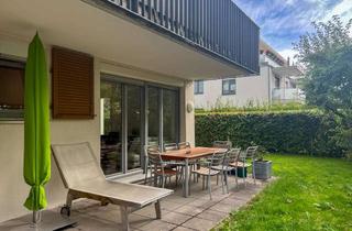 Wohnen im Gr&uuml;nen - Gartenwohnung mit S&uuml;d-Terrasse in Garching in Garching bei München