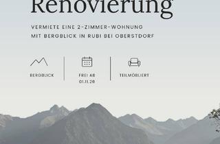 Erstbezug nach Renovierung: Zweizimmerwohng in Oberstdorf in Oberstdorf